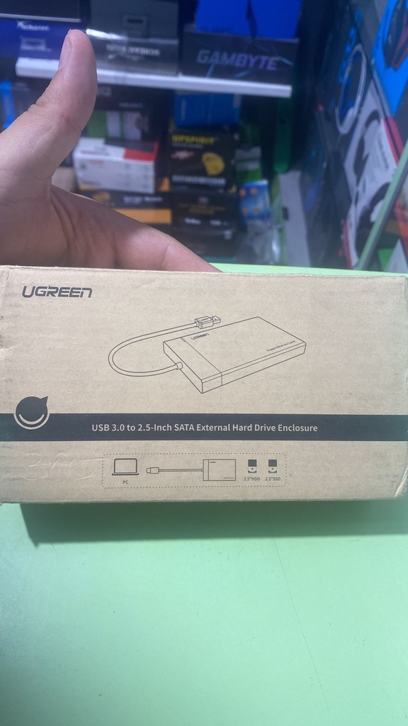 UGREEN USB 3.0 To 3.5 inch Sata External Hard Drive Enclosure