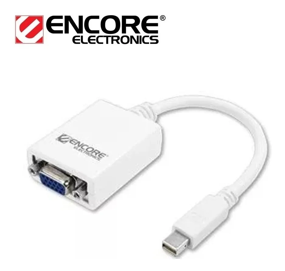 Adaptador Encore Enca-mdv Mini Display Port A Vga Mac Y Pc