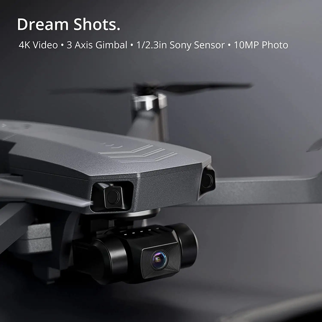 HOSHI EXO CINEMASTER 2 5G WIFI FPV con cardán de 3 ejes 50x Zoom 4K EIS Cámara GPS RC Drone Profesional